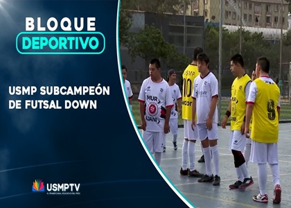 USMP LOGRA SUBCAMPEONATO DE FUTSAL DOWN